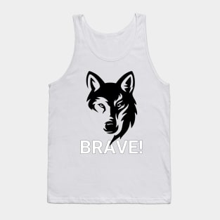 brave fox,brave wolf Tank Top